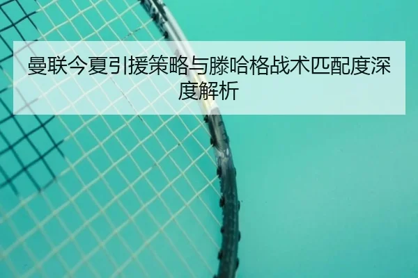 曼联今夏引援策略与滕哈格战术匹配度深度解析